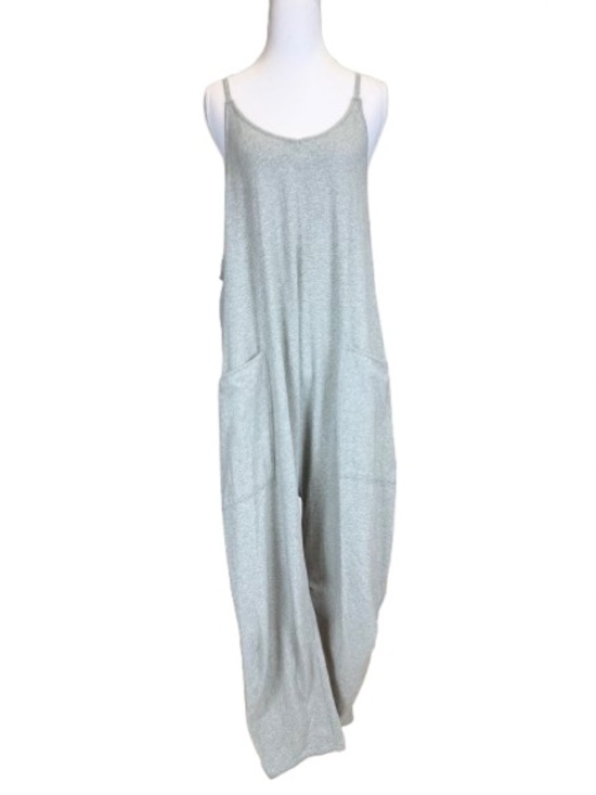 FP Movement by Free People Pants - Free People Movement Hot Shot Romper Heather Gray Boho Lounge Overall Small